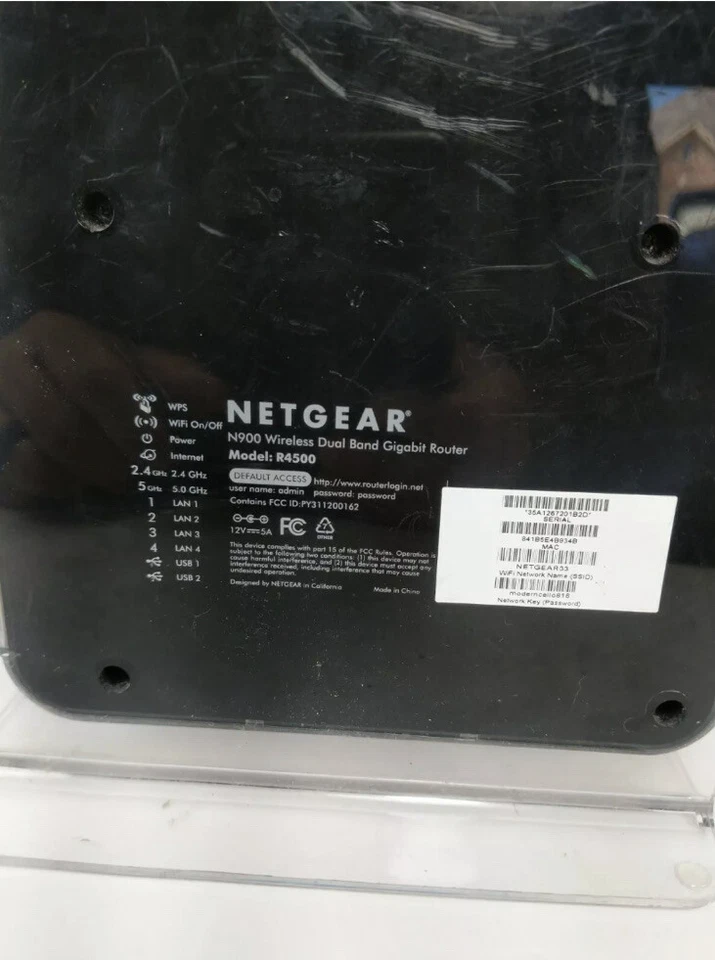 Netgear WNDR4500v3 N900 Wireless Dual Band Gigabit Router - Image 3 of 4