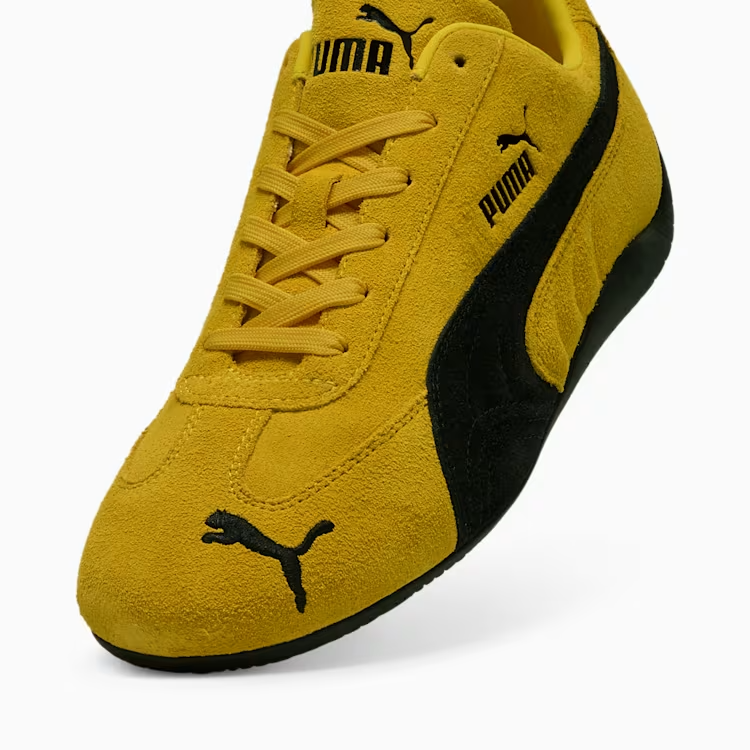 Puma Speedcat OG Yellow Black Unisex 4-12Size 398846-19 Puma Speedcat OG Yellow Black Unisex 4-12Size 398846-19