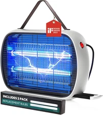 Buzbug Bug Zapper Indoor for 5000 Sq. Ft., 20W Instant Electric Mosquito Zapper,