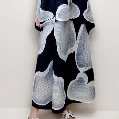 Oversized 2pcs Sets Tank Tops Skirt Floral Print Womens Sleeveless Summer Casual - Bild 3 von 11