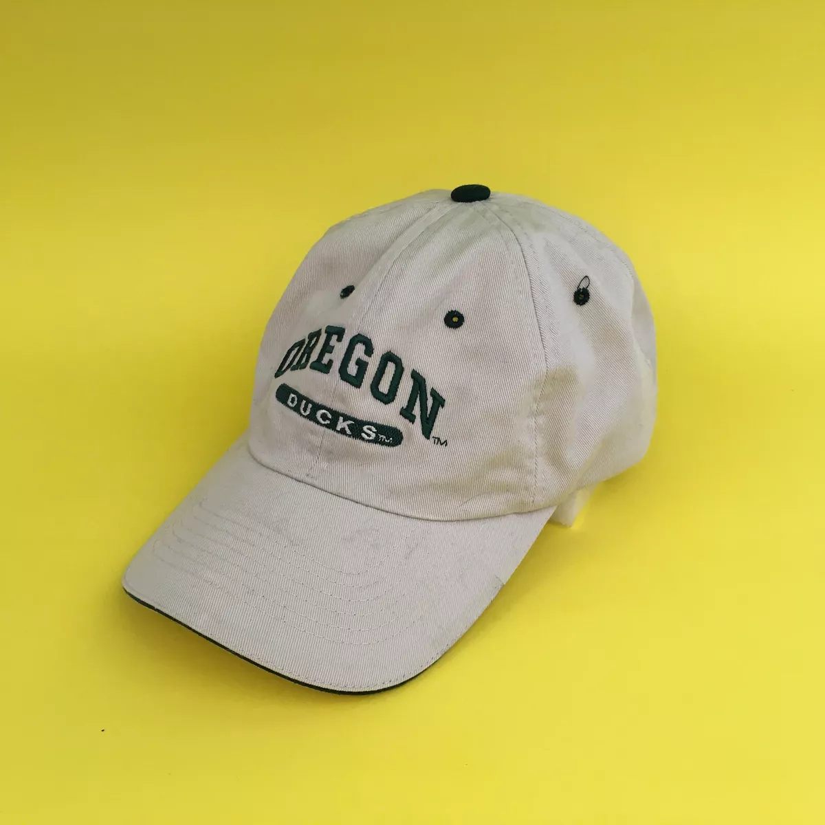 Baseball Hat Cap Oregon Ducks Canvas Hook and Loop Strap JanSport