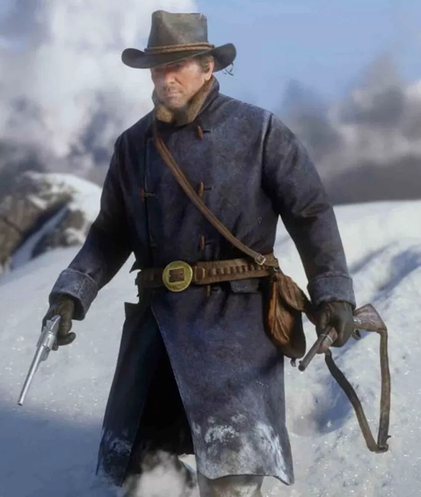 Arthur Morgan Blue Red Dead Redemption II Coat