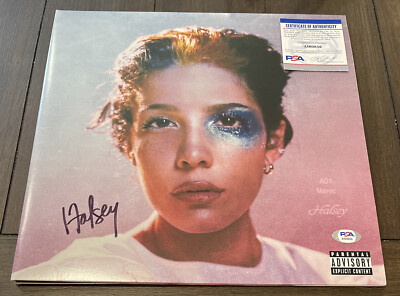 Halsey Ashley ホールジー MANIC マニック 限定直筆サインCD HALSEY Manic Autographed ASHLEY Signed 16 Track CD Factory