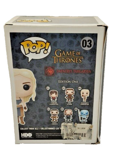 Funko Pop - Game of Thrones - Daenerys Targaryen Fig. 03 - Neu OVP 2.Wahl # - Bild 2 von 4