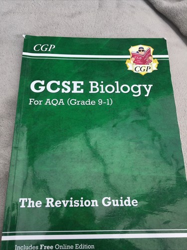 New Grade 9-1 GCSE Biology: AQA Revision Guide with Online Edition By CGP Books - 第 1/2 張圖片