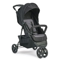 Zobo Three Wheeled Stroller In Black, Baby Pushchair Lightweight Buggy Pram Zobo Three Wheeled Stroller In Black, Baby Pushchair Lightweight Buggy Pram