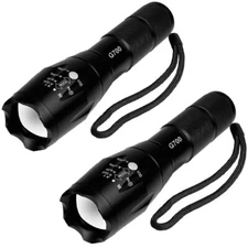 1/2Pc Super Bright Tactical Military LED Flashlight flash light 800lm Waterproof