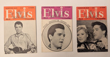 3 X  ELVIS MONTHY magazines - 1965 - Sixth Series