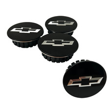 4 Pcs Wheel Center Caps Black For Chevrolet Camaro Fits 2012 2013 2014 2015
