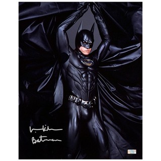 Val Kilmer Autographed Batman Forever 11x14 Studio Photo with BATMAN Inscription