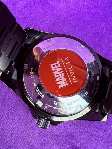 Invicta 27877 Marvel Black Panther Limited Edition Men’s Automatic Watch - Picture 12 of 23