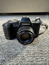 Vintage Chinon CP-7m Film Camera PARTS/REPAIR 