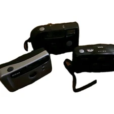 Lot Of 3 35mm Cameras Nikon Fuji Kodak