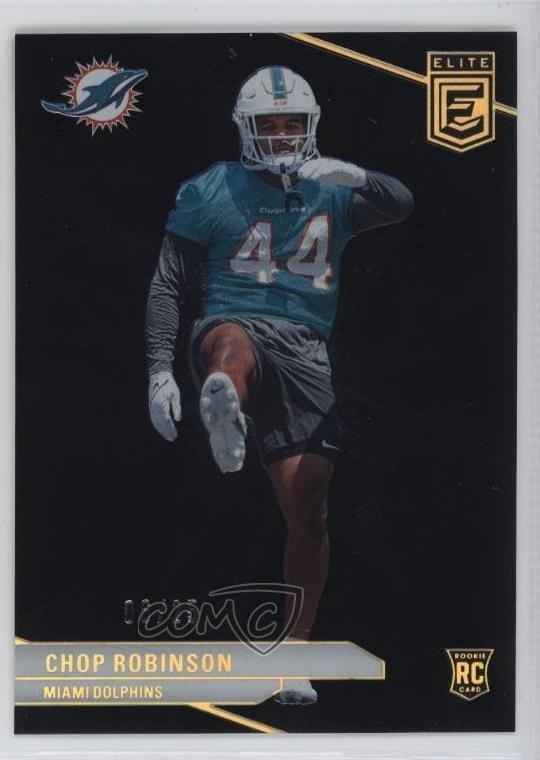 2024 Panini Donruss Elite Rookies Black 8/25 Chop Robinson #140 Rookie RC 1bs7