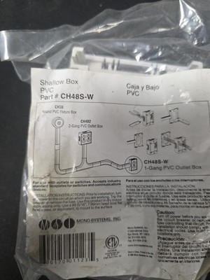 MONO SYSTEMS CH48S-W / CH48SW (NEW IN BOX)