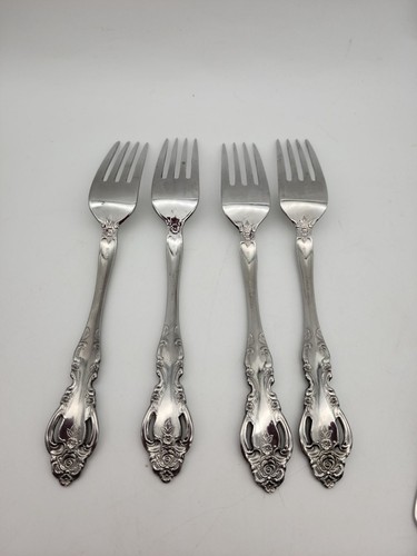 Vintage Imperial Chalmette Tafelgabeln 4er Set Edelstahl Korea - Bild 2 von 4