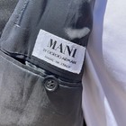 Mani by Giorgio Armani made in Italy Men (46) 1 button black formal Wool blazer