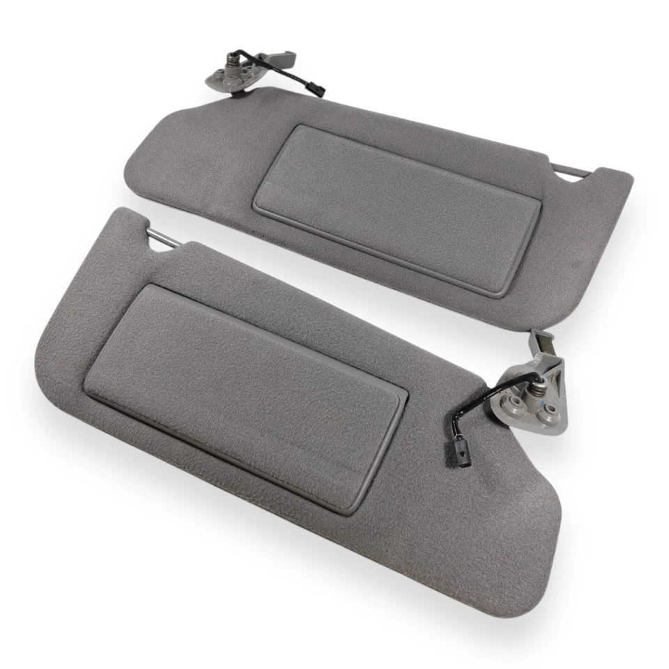 Juego de par de parasoles laterales para conductor y pasajero Buick Riviera 1995-1999 tela gris Foto 2 de 4