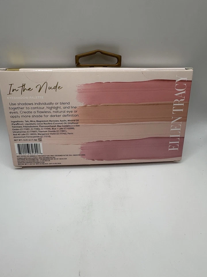 Paleta de sombras de ojos Ellen Tracy - IN THE NUDE - 18 tonos glamurosos altamente pigmentados Foto 4 de 4