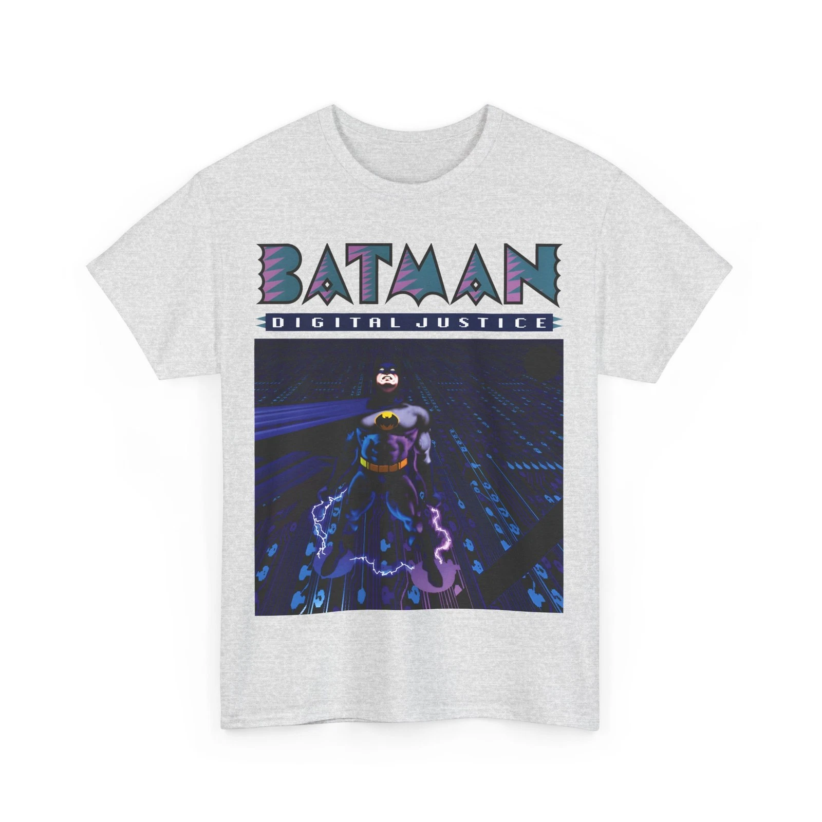 Batman Digital Justice T-Shirt - Pepe Moreno Computer Art - DC Comics