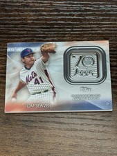 2021 Topps -Topps 70th Anniversary Manufactured Logo Patches Tom Seaver #70LP-TS