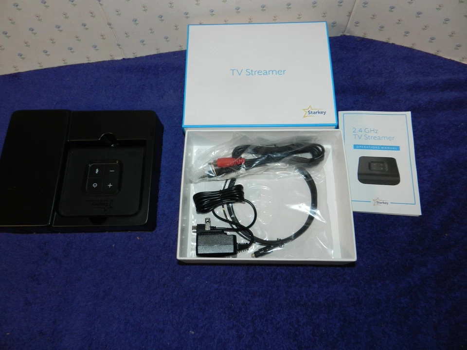 Transmisor de TV Starkey Hearing Technologies 2,4 GHz Stream Audio TV 800 nuevo NIOB Foto 2 de 3