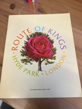 CLIFF RICHARD - ROUTE OF KINGS - HYDE PARK  CONCERT PROGRAMME + EXTRAS