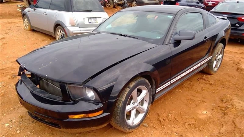 Driver Left Headlight Base V6 Halogen Fits 07-09 Ford Mustang OEM - Image 2 of 4