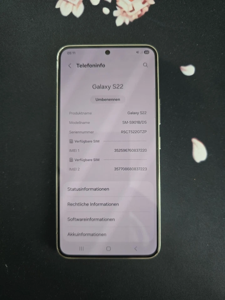 Samsung Galaxy S22 · 256GB, Foto 1 von 3