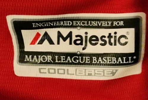 Washington Nationals Bryce Harper Men's Sz 4XL Red Majestic Jersey - Picture 7 of 10