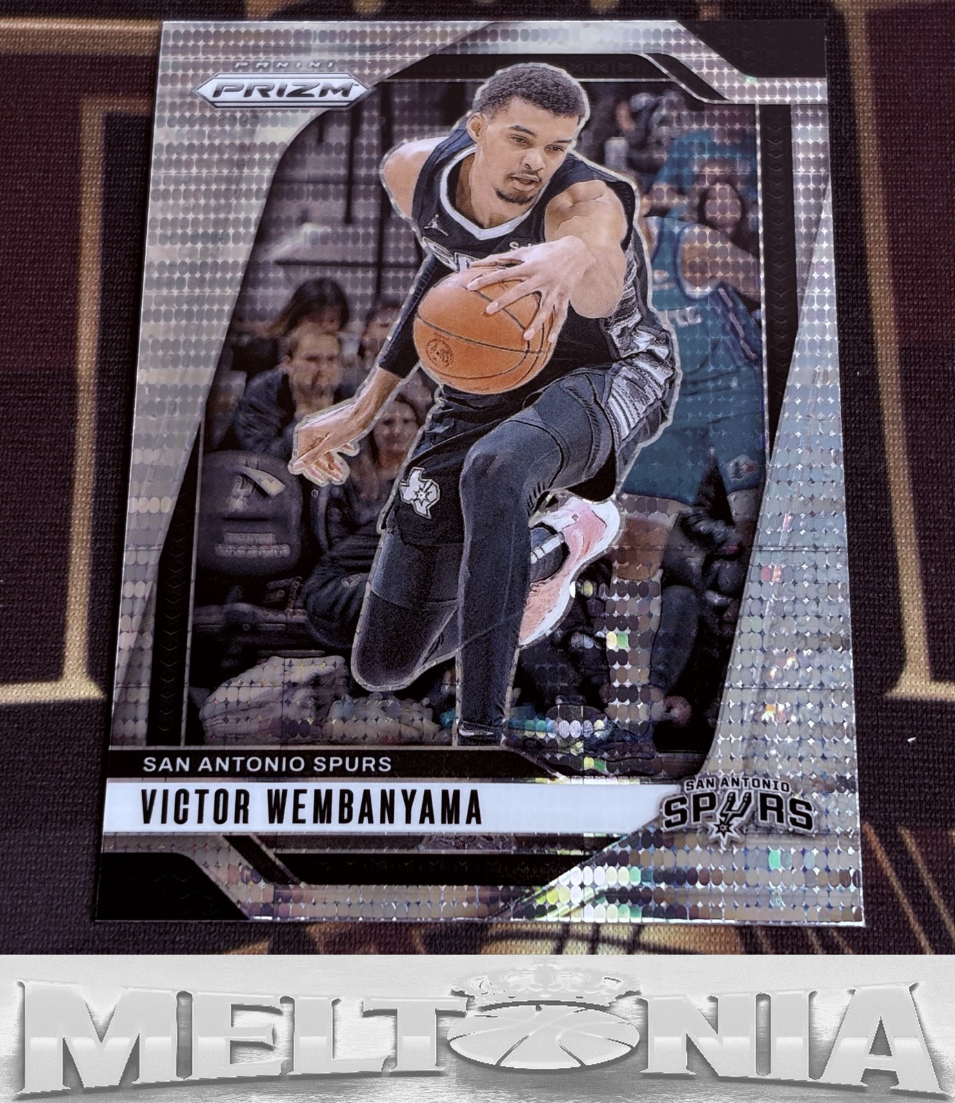 Victor Wembanyama 2024-25 Panini Prizm #172 Prizms Pulsar