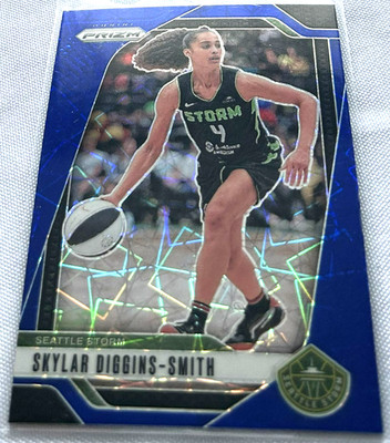 2024 Prizm WNBA Basketball Skylar Diggins-Smith Storm Blue Velocity Prizm #76