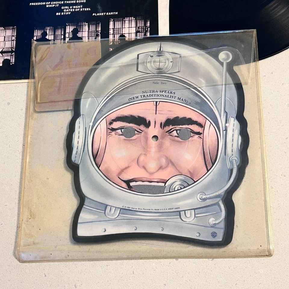 (EX) Vinyl LP Lot DEVO: "Devo Live" EP, "Beautiful World" 7" Picture Disc HYPE - Image 4 of 4