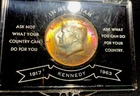 1964 D Kennedy Half Dollar Uncirculated - Toned Silver Coin