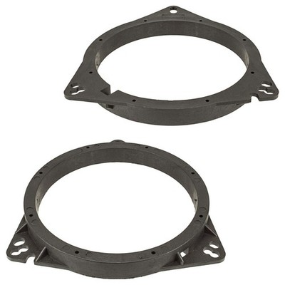 SOLID Lautsprecherringe Adapter Halterungen passt für Toyota Nissan Dacia 165mm
