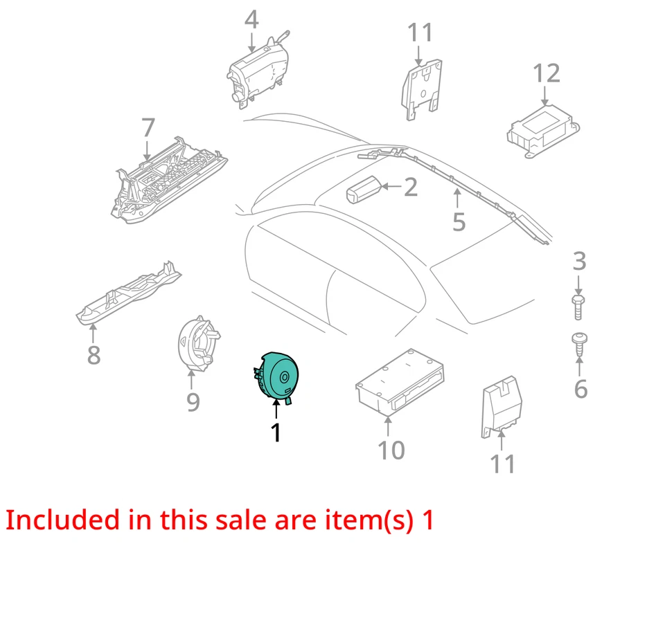 BMW 545 LH 2004-2005 volante airbag fabricante de equipos originales Foto 4 de 4