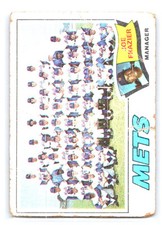 1977 Topps #259 New York Mets / Joe Frazier Team Checklists