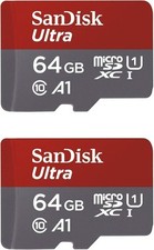 SanDisk 64GB X2 128GB MicroSDXC Ultra Uhs-1 Memory Card