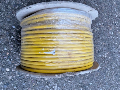 1 x Pitacs Arctic PVC Kabel 1,5mm² gelb Trommel - 100m innen & außen