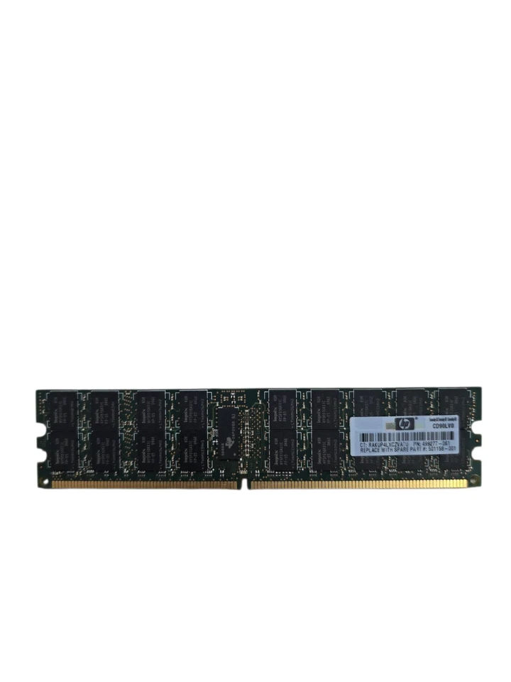 Hynix 4GB PC2-6400P 2Rx4 DDR2-800 Server Memory HYMP151P72CP4-S6 AB-C WX731 - Image 2 of 2