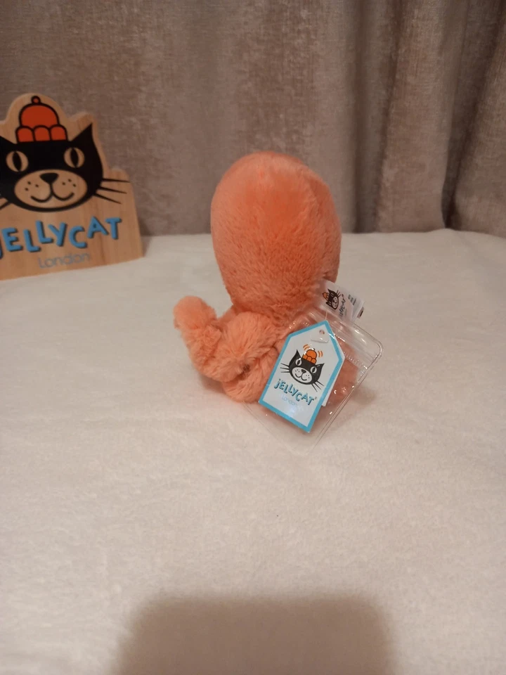 I Am Baby Peachie Octopus Jellycat - Uktra Rare - Mint with Tags Retired BNWT - Image 2 of 4