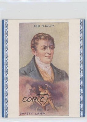 1929 Tobacco Large Humphrey Davy Sir H Davy/Safety Lamps #15 14pi