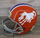 Riddell Vintage Denver Broncos Throwback Full Size Replica Helmet Orange NFL
