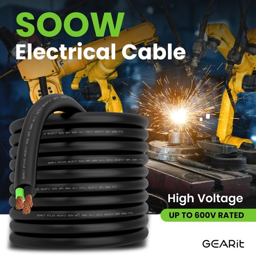 16/3 16 AWG Portable Power Cable (25 Feet - 3 Conductor) SOOW 600V 16 Gauge E... - Picture 2 of 7