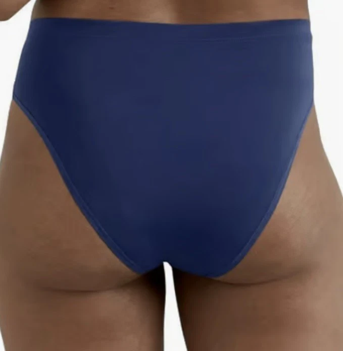 Panty MAIDENFORM Barely There Azul Marino Eclipse Invisible Pierna Alta Mujer S M L XL 2XL Foto 3 de 4