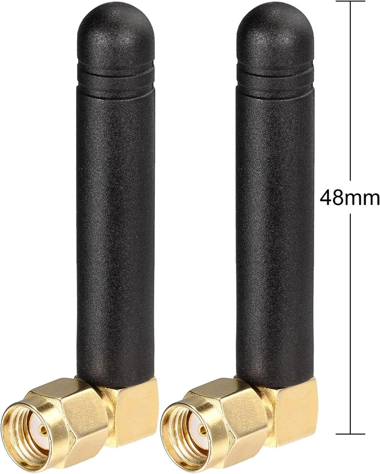 Mini Wifi Antenna RP-SMA Male 2Dbi for Router USB Adapter 7445007286294 ...
