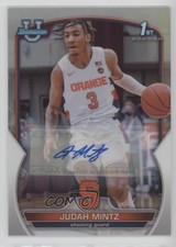 2022-23 Bowman U Chrome Prospect Refractor 237/499 Judah Mintz #33 Auto 0c2