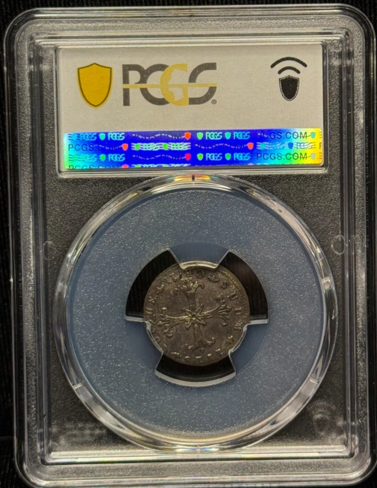 1818 Sw-Neuchatel 1 Kreuzer KM- 71 PCGS AU 58 Kreuzer Coin -662 - Image 2 of 2