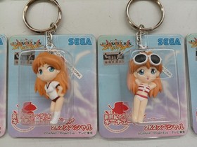 SEGA Neon Genesis Evangelion Key Chain Figure 2K2 Special