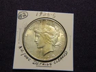 1925-S Peace dollar with A.U. / UNC details # 2